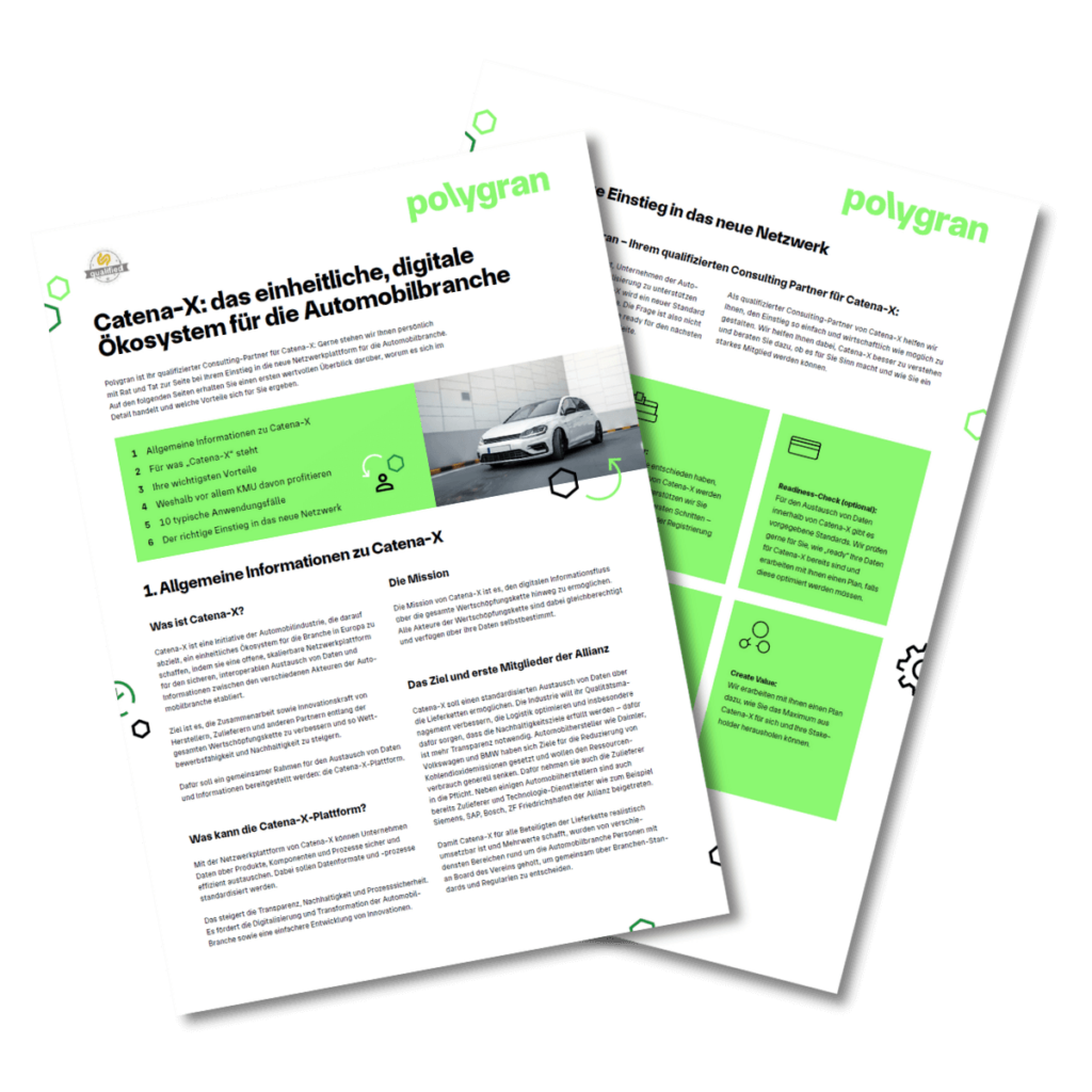 Whitepaper zum Thema Catena-X.