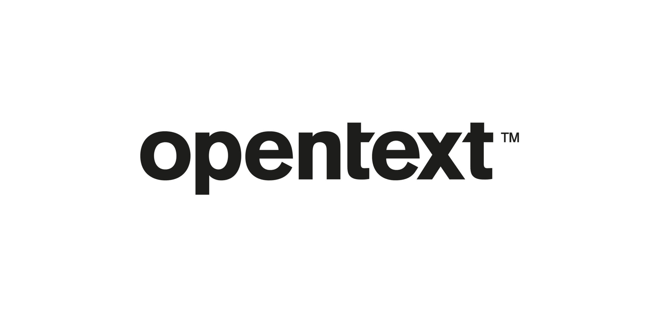 Das Logo von OpenText
